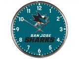 NHL nástěnné hodiny Hockey Teams Chrome Clock 2