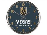 NHL nástěnné hodiny Hockey Teams Chrome Clock 0