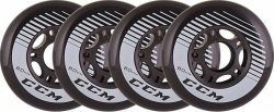 CCM kolečka CCM Hockey Roller Wheels Black 82A 4-pack