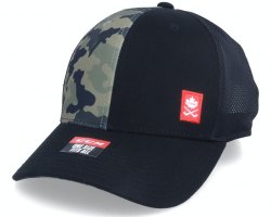 CCM kšiltovka Meshback Trucker Camo/Black