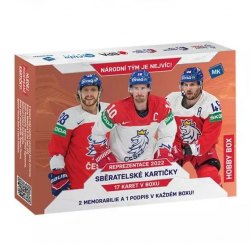 ČESKÝ HOKEJ 2022 Hobby box 17 karet