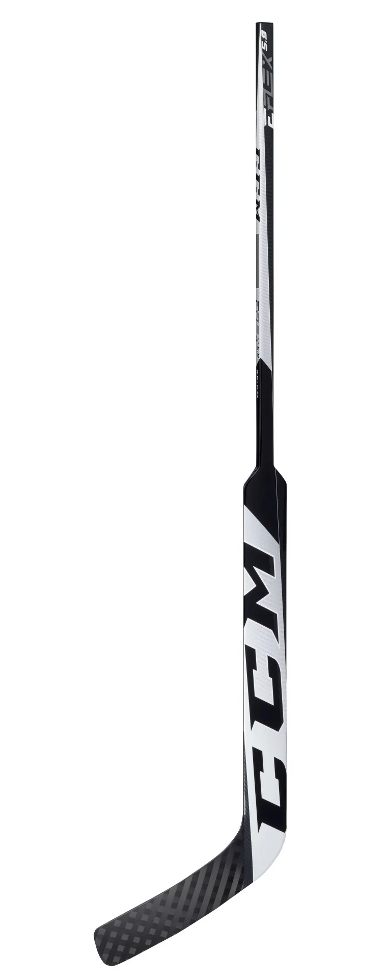 CCM brankářská hokejka EFlex 5.9 White/Black INT 24"