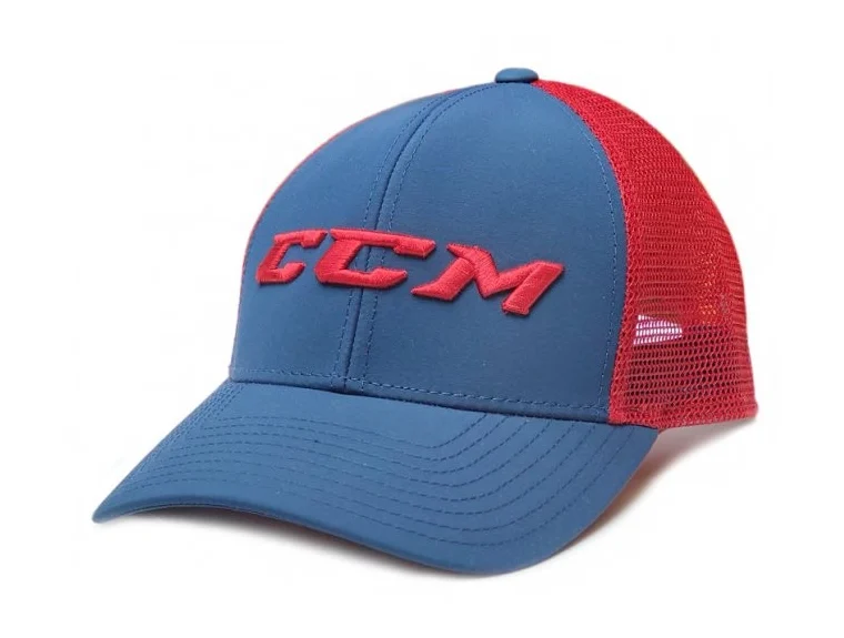 CCM kšiltovka Mesh Back Trucker Ensign Blue