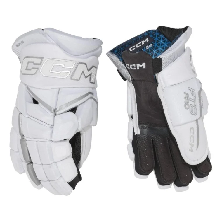 CCM rukavice JetSpeed FT8 PRO White JR